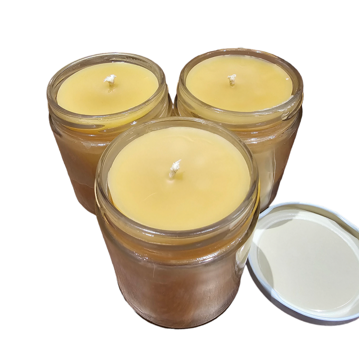 100% Pure Beeswax Candles